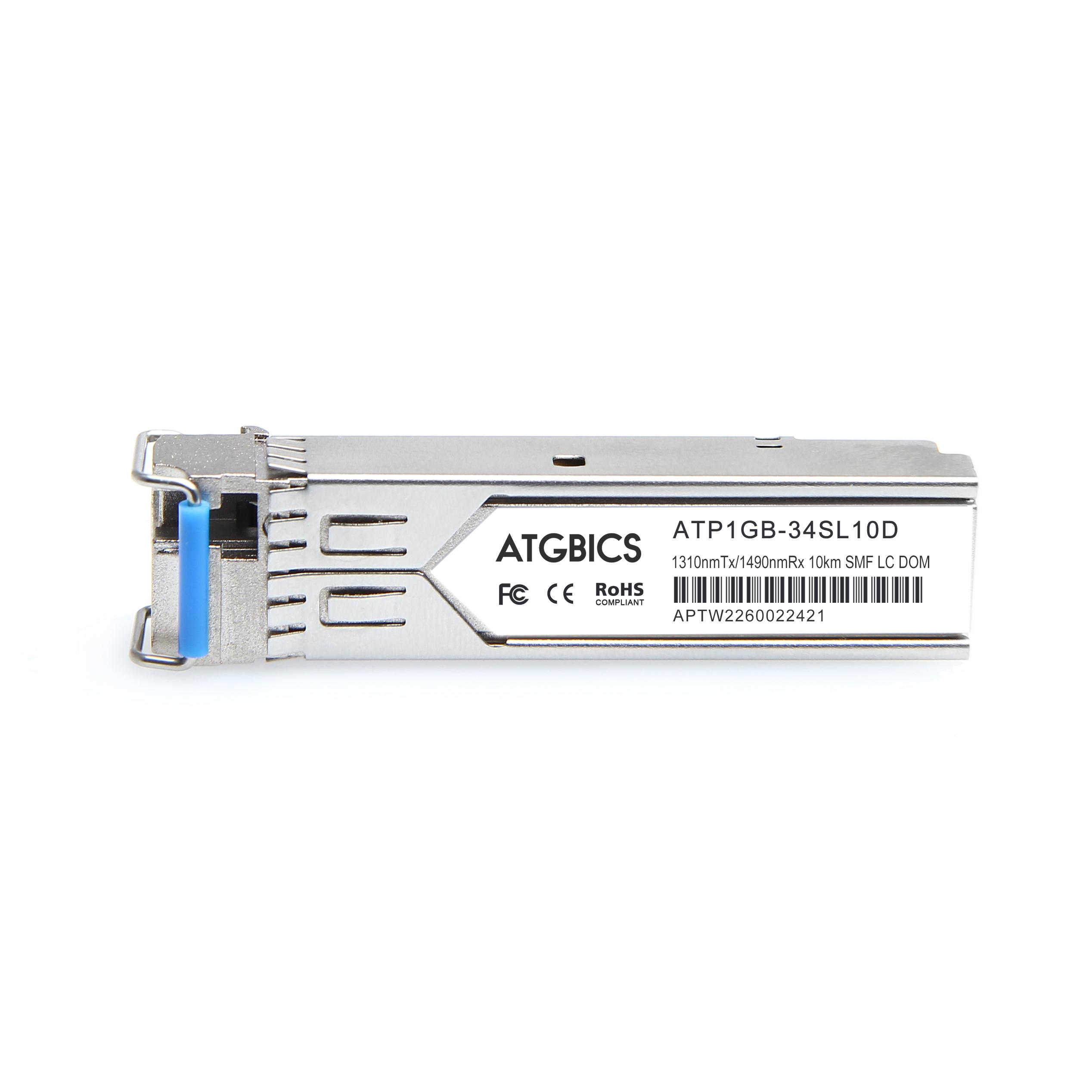 ATGBICS GLC-BX-U-C modulo del ricetrasmettitore di rete Fibra ottica 1000 Mbit/s SFP