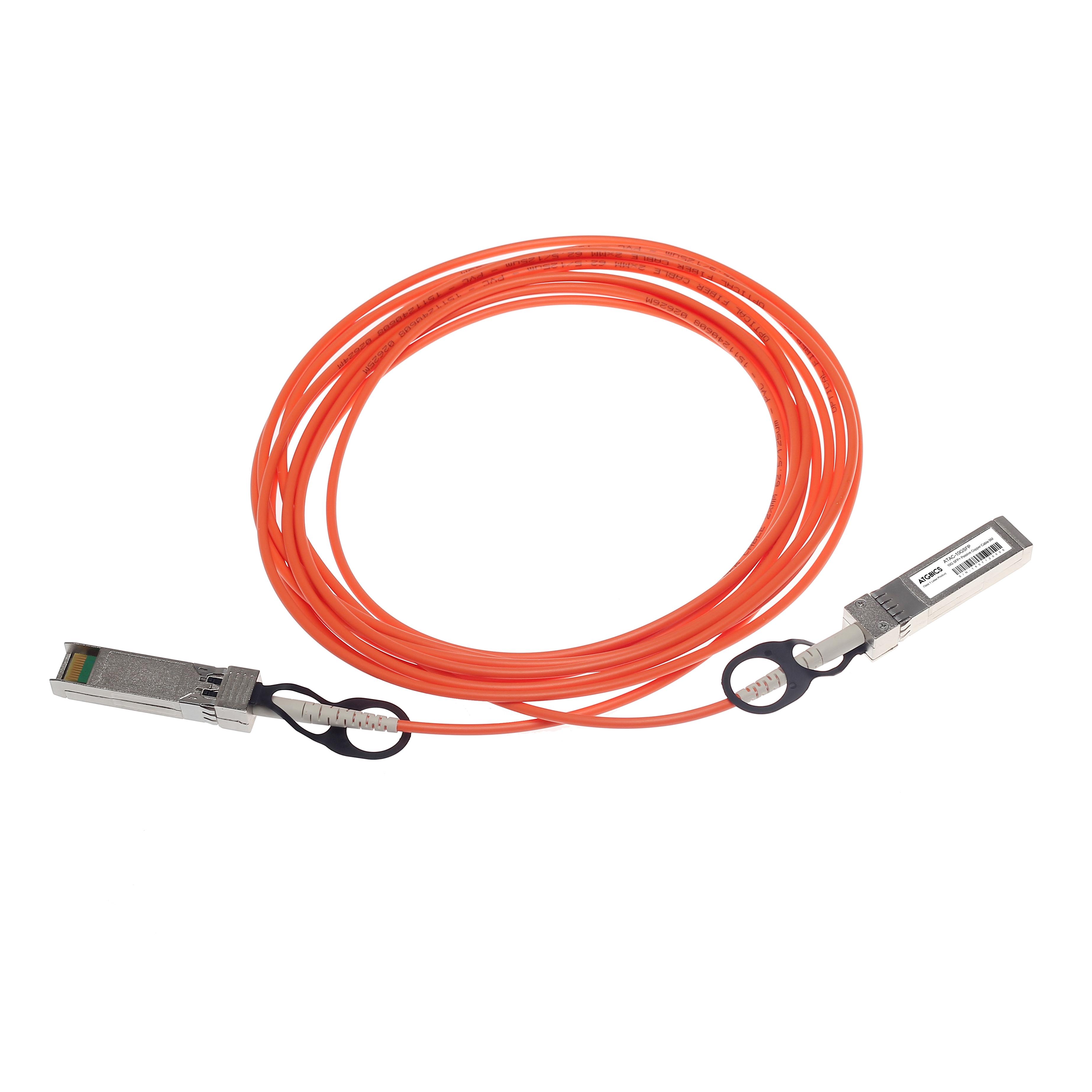 ATGBICS AOC-S-S-10G-1M-C cavo InfiniBand e in fibra ottica SFP+ Arancione