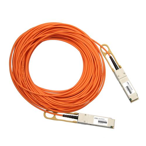 ATGBICS 40GB-F02-QSFP-C cavo di rete Arancione 2 m