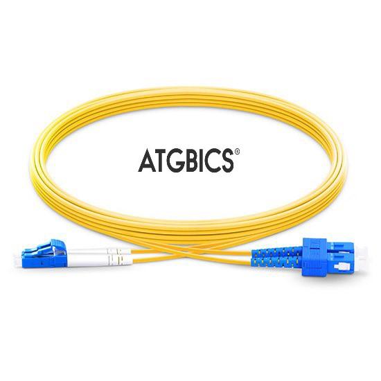 ATGBICS CAB-OS2-LC-SC-5M-D cavo InfiniBand e in fibra ottica OFNR Giallo