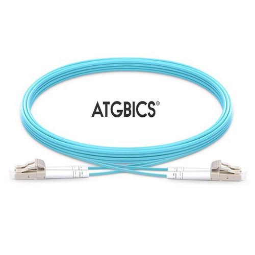 ATGBICS CAB-OM4-LC-LC-10M-D cavo a fibre ottiche OFNR Colore acqua