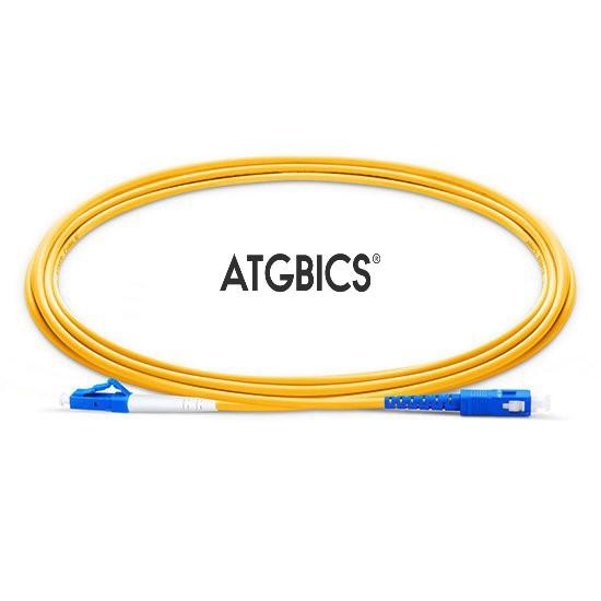 ATGBICS CAB-OS2-LC-SC-1M-S cavo InfiniBand e in fibra ottica OFNR Giallo