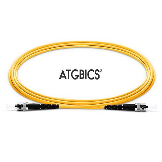 ATGBICS CAB-OS2-ST-ST-2M-S cavo InfiniBand e in fibra ottica OFNR Giallo