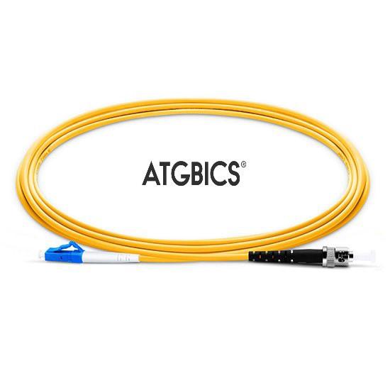 ATGBICS CAB-OS2-LC-ST-3M-S cavo InfiniBand e in fibra ottica OFNR Giallo