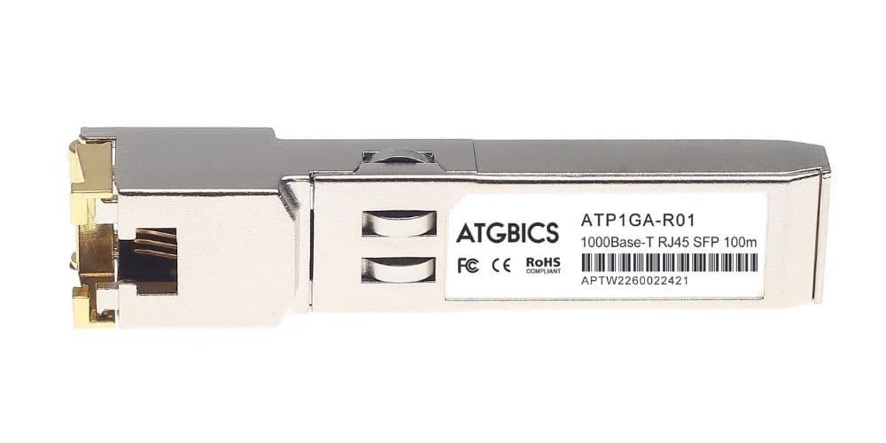 ATGBICS AGM734-10000S Netgear Compatible Transceiver SFP 10/100/1000Base-T Copper RJ45 Connector 100 modulo del ricetrasmettito