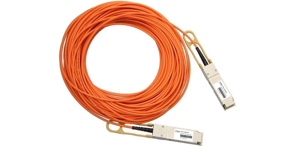 ATGBICS AFBR-7QER05Z-C cavo InfiniBand e in fibra ottica 5 m QSFP+ Arancione