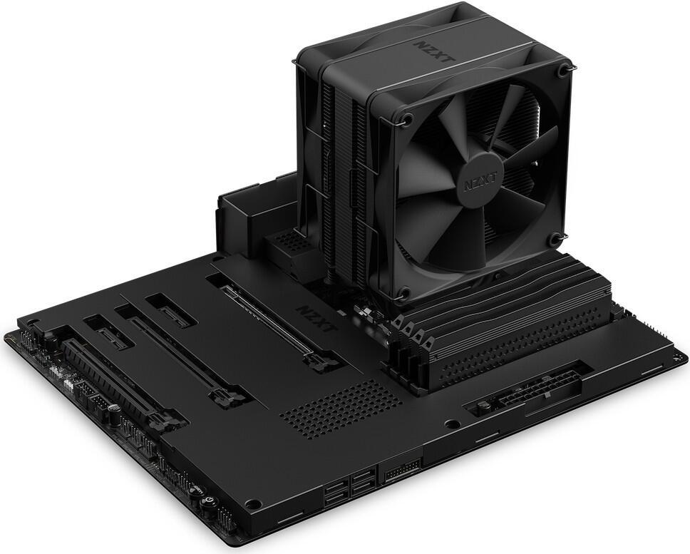 NZXT T120 Processore Raffreddatore d'aria 12 cm Nero 1 pz (NZXT T120 Performance 120mm CPU Cooler - Black)