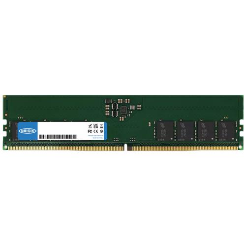 Origin Storage 16GB DDR5 4800MHz UDIMM 1Rx8 Non-ECC 1.1V memoria 1 x 16 GB Data Integrity Check [verifica integritàƒÂ  dati