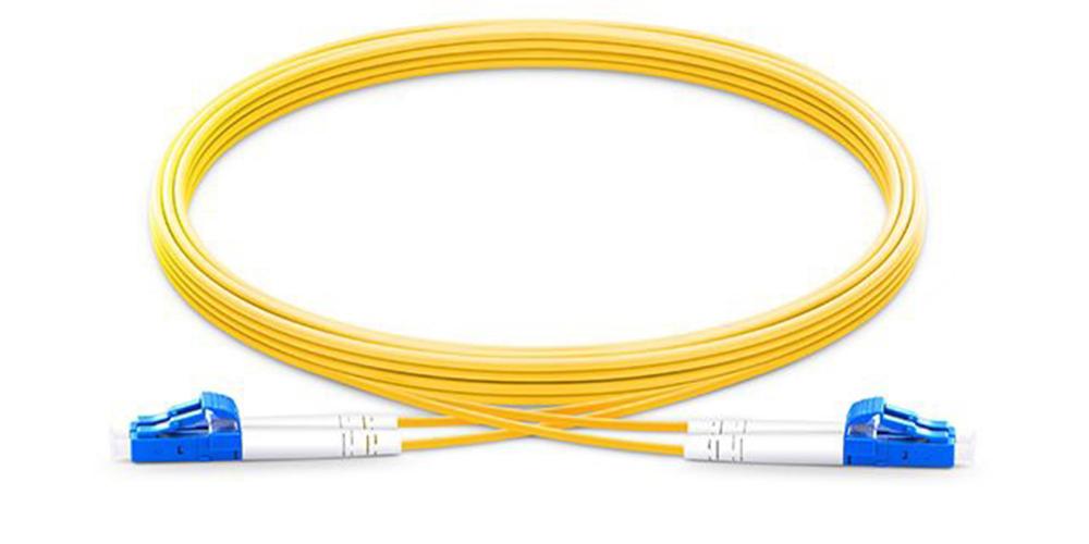 Origin Storage LC-LC OS2 Fibre Optic Cable Singlemode Duplex - Yellow 10m cavo di rete Giallo (Origin Storage LC-LC OS2 Fibre O