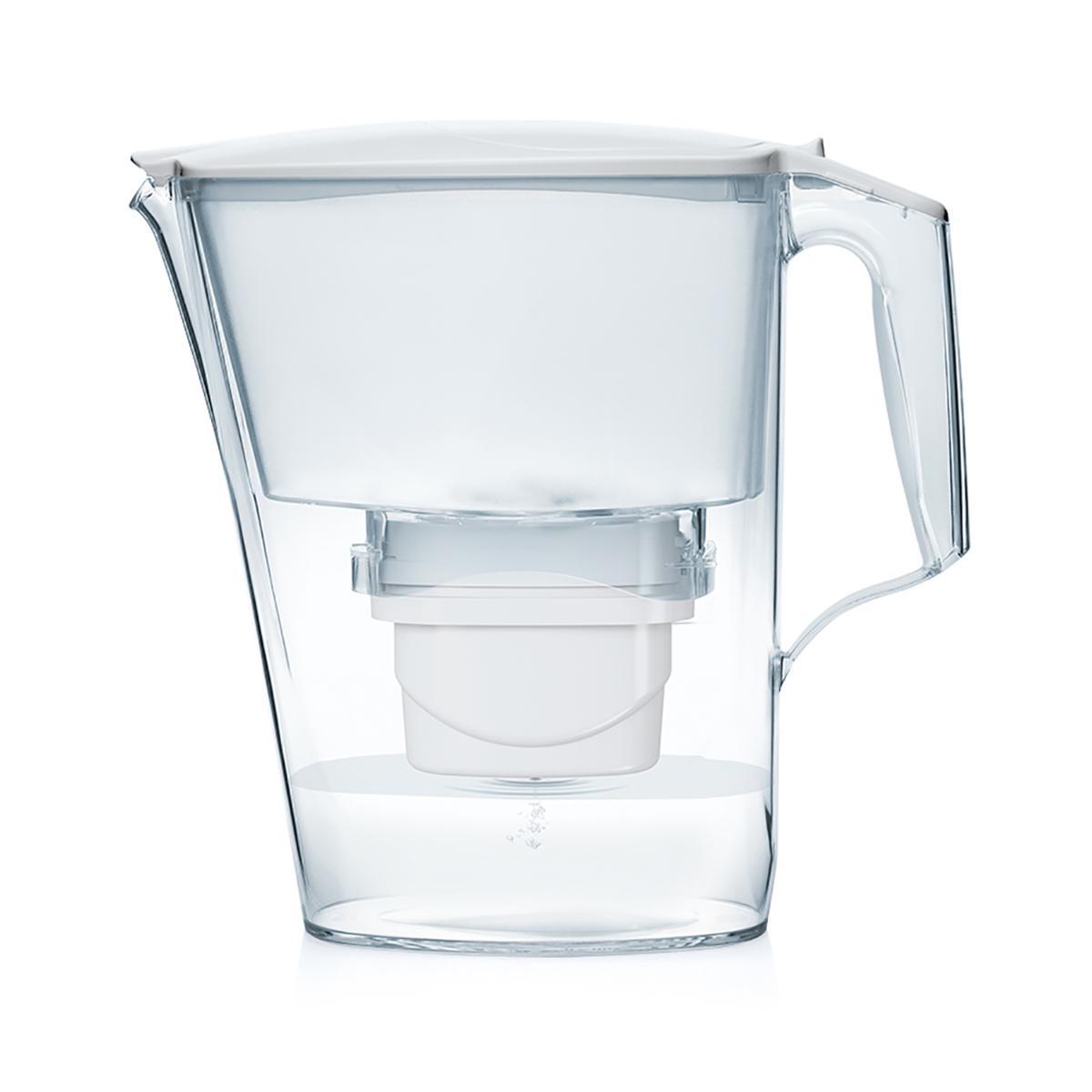 Aqua Optima Oria White Jug Capacità 2.8L con 1 evolve filtro STPJ0604