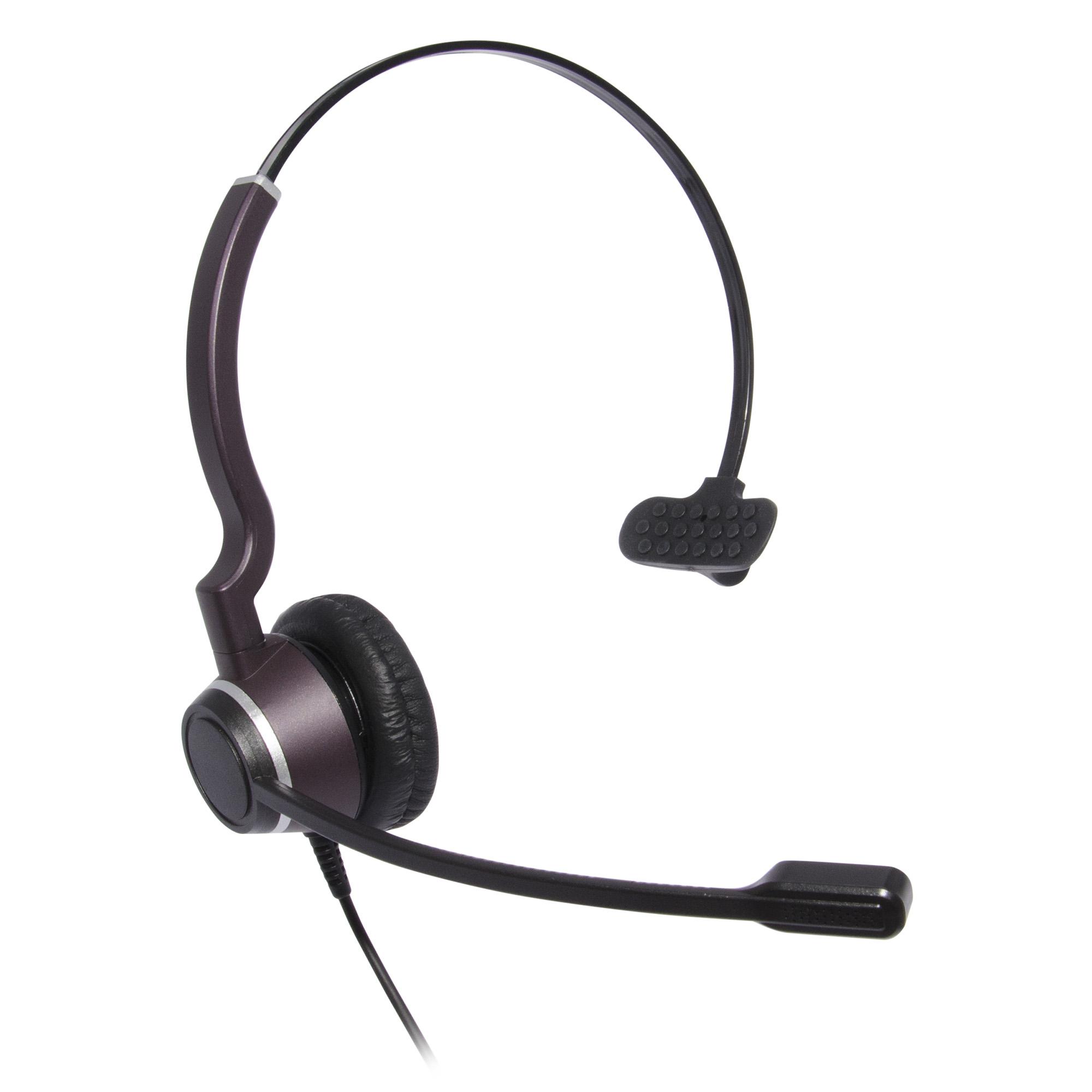 JPL JPL-HAC-1 Auricolare Cablato A Padiglione Ufficio Nero, Porpora (JPL HAC1 MONAURAL HEADSET)