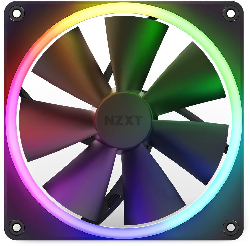 NZXT F140 RGB Case per computer Ventilatore 14 cm Nero 1 pz (NZXT F140 RGB 140mm Single [Black])