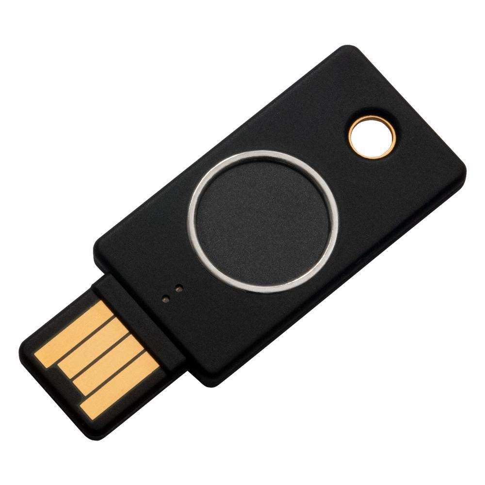 Bio - FIDO Edition, USB-A - Yubico YubiKey Bio FIDO - Edition, Windows, macOS, Chrome OS, Linux, Black, Google account,Microsof