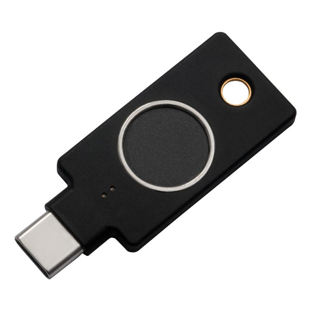 YubiKey C Bio FIDO Edition - Yubico YubiKey C Bio FIDO - Edition, Windows, macOS, Chrome OS, Linux, Black, Google account,Micro