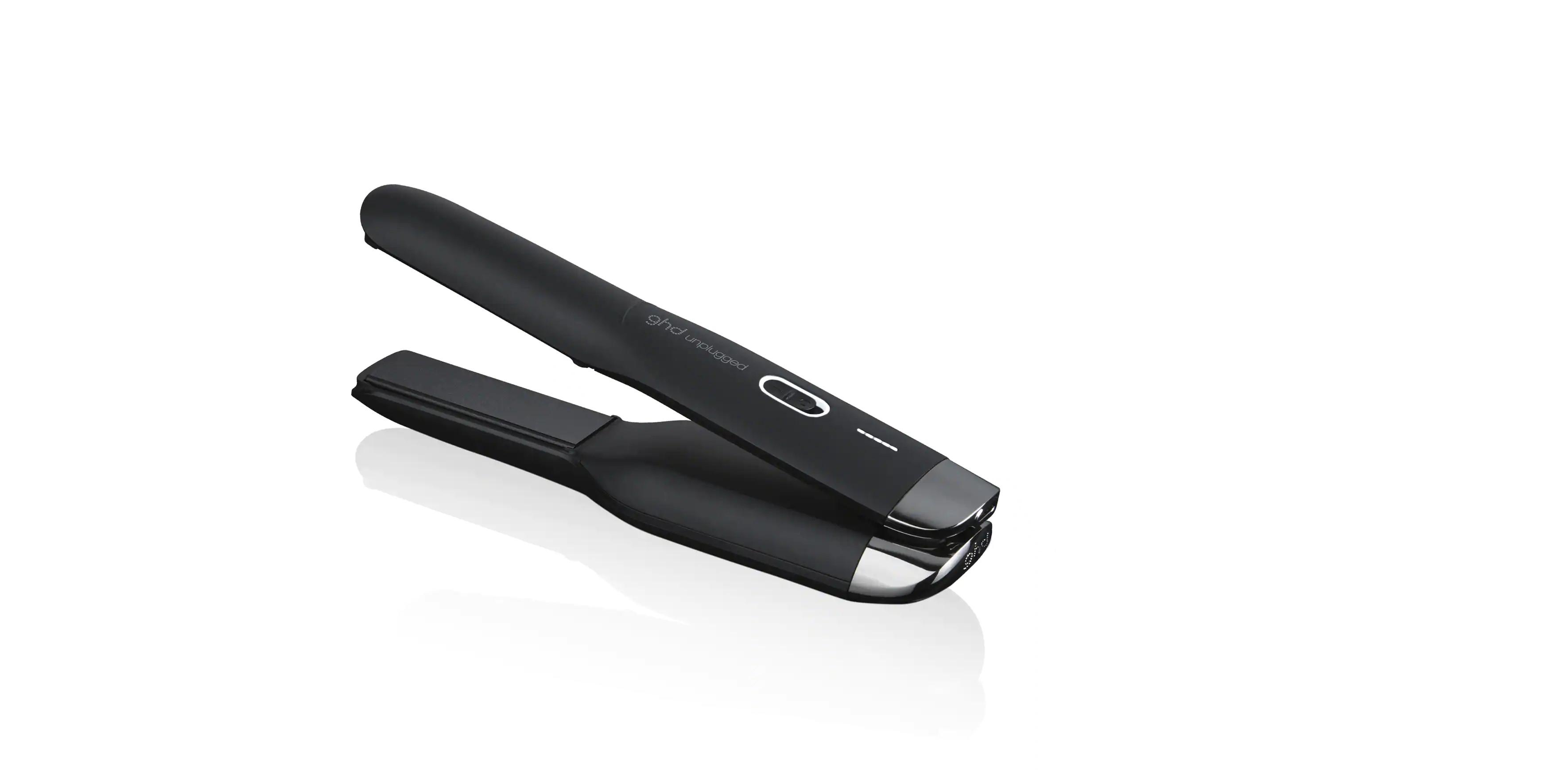 Piastra per capelli wireless Ghd Unplugged - nera