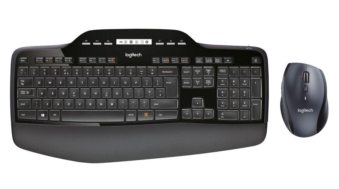 Logitech MK710 Wireless Combo Keyb+Mouse, Nordic