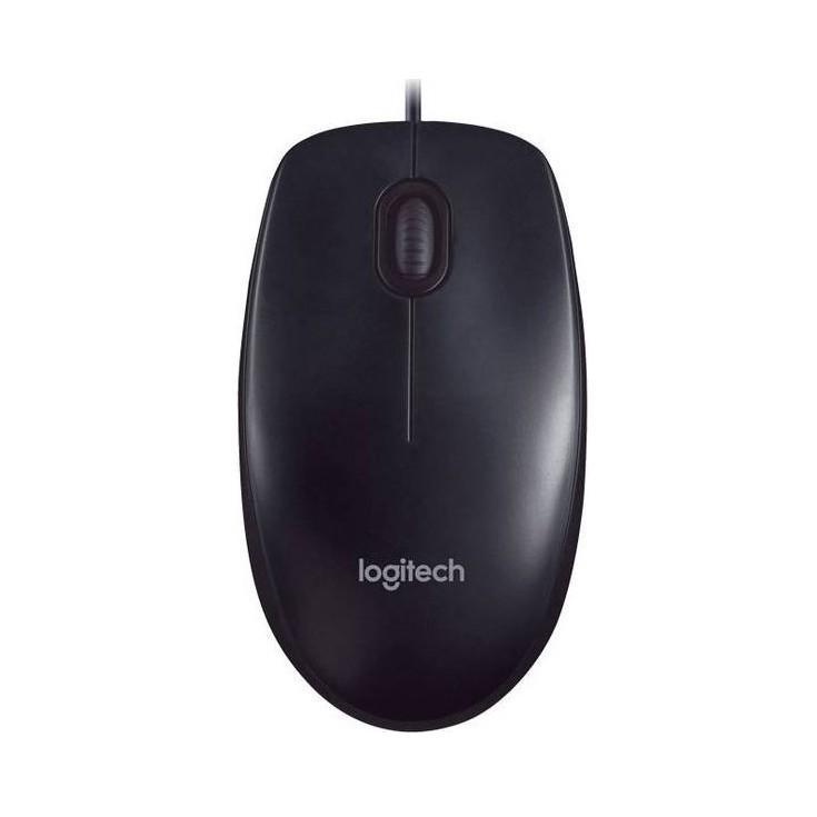 Logitech M90 | Mouse ottico | cablato, 1000dpi, nero