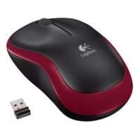 MOUSE LOGITECH "Wireless Mouse M185 Rosso" - 910-002237