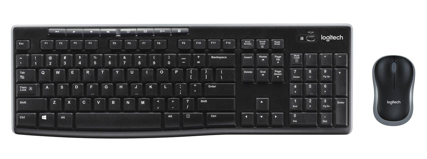 LOGITECH WIRELESS KEYBOARD AND MOUSE, NORDIC LAYOUT