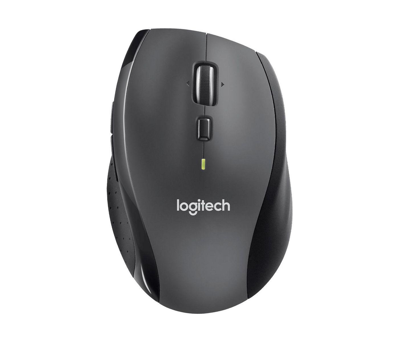 Logitech Marathon M705 mouse Ufficio Mano destra RF Wireless Ottico (M705 Mouse, Wireless - Black - Warranty: 24M)