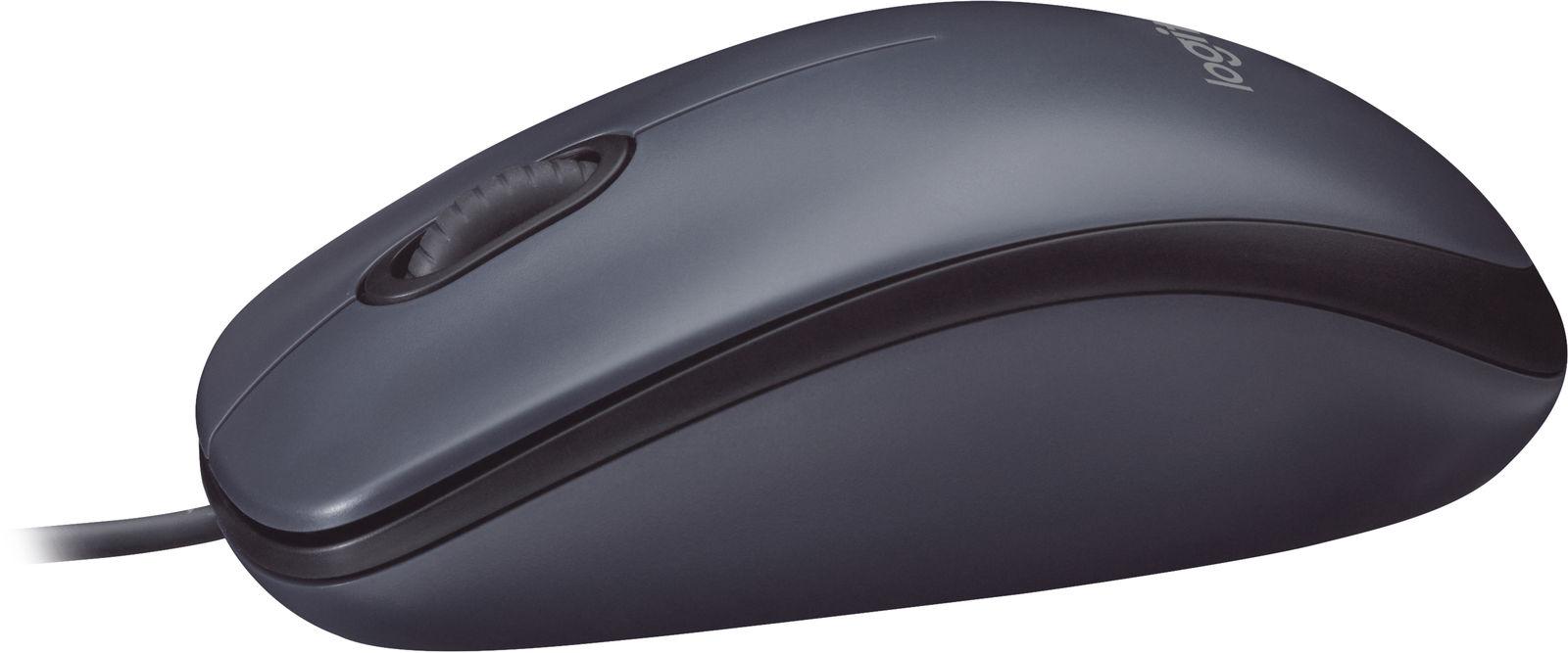 LOGITECH MOUSE OTTICO 1000 DPI M100 USB NERO 910-005003