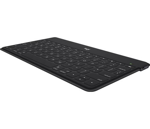 Logitech Keys-To-Go QWERTY Danese, Finlandese, Nordic, Svedese Bluetooth Nero (Logitech Keys-To-Go - Tastiera - senza fili - Bl