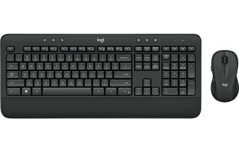 Logitech MK545 ADVANCED Wireless Keyboard and Mouse Combo tastiera Mouse incluso RF Wireless Inglese Nero