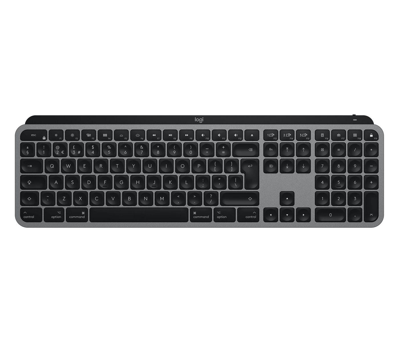 ORIGINAL Logitech Accessori per computer nero 920-009553 MX Keys - Tastatur fr MAC