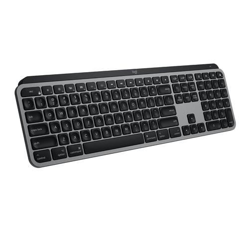 Logitech MX Keys f/ Mac tastiera RF senza fili + Bluetooth AZERTY Francese Grigio