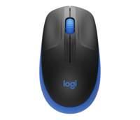 MOUSE LOGITECH "Wireless Mouse M190 " USB 1000 dpi 3 PULSANTI BLU 910-005907