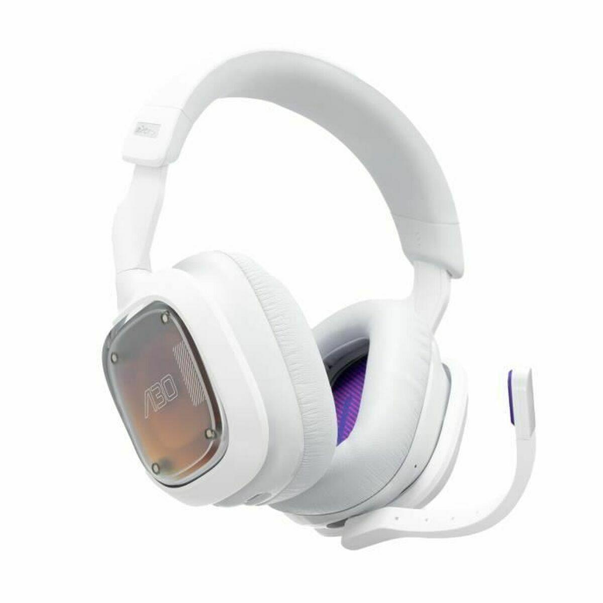 ASTRO Gaming A30 Auricolare Con cavo e senza cavo A Padiglione Giocare Bluetooth Bianco (A30 - WHITE/PURPLE - EMEA - )