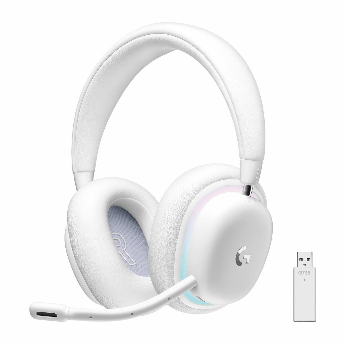 Logitech G G735, G735 Headset (G735 - OFF WHITE - EMEA - )