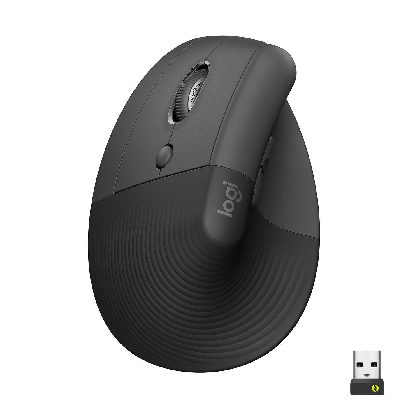 MOUSE LOGITECH WIRELESS BLUETOOTH ERGONOMICO VERTICALE LIFT PER MANCINI- GRAPHITE 910-006474