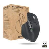 Logitech MX Master 3s for Business mouse Ufficio Mano destra RF senza fili Bluetooth Laser 8000 DPI (Logitech Mouse MX Master