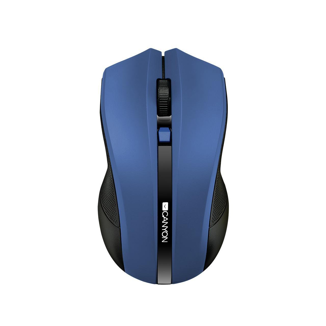 Canyon CNE-CMSW05BL mouse Ambidestro RF Wireless Ottico 1600 DPI (Canyon 4 button Mouse Blue)