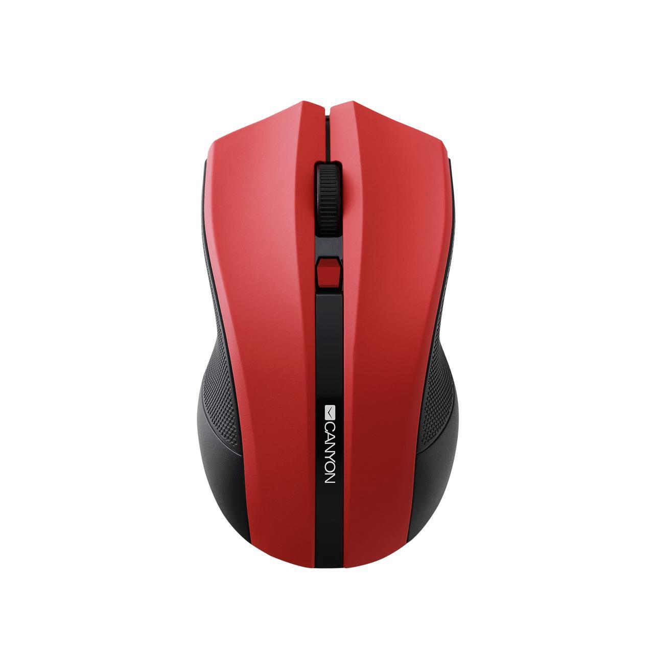 Canyon CNE-CMSW05R mouse RF Wireless Ottico 1600 DPI (Canyon 4 Button Mouse Red)