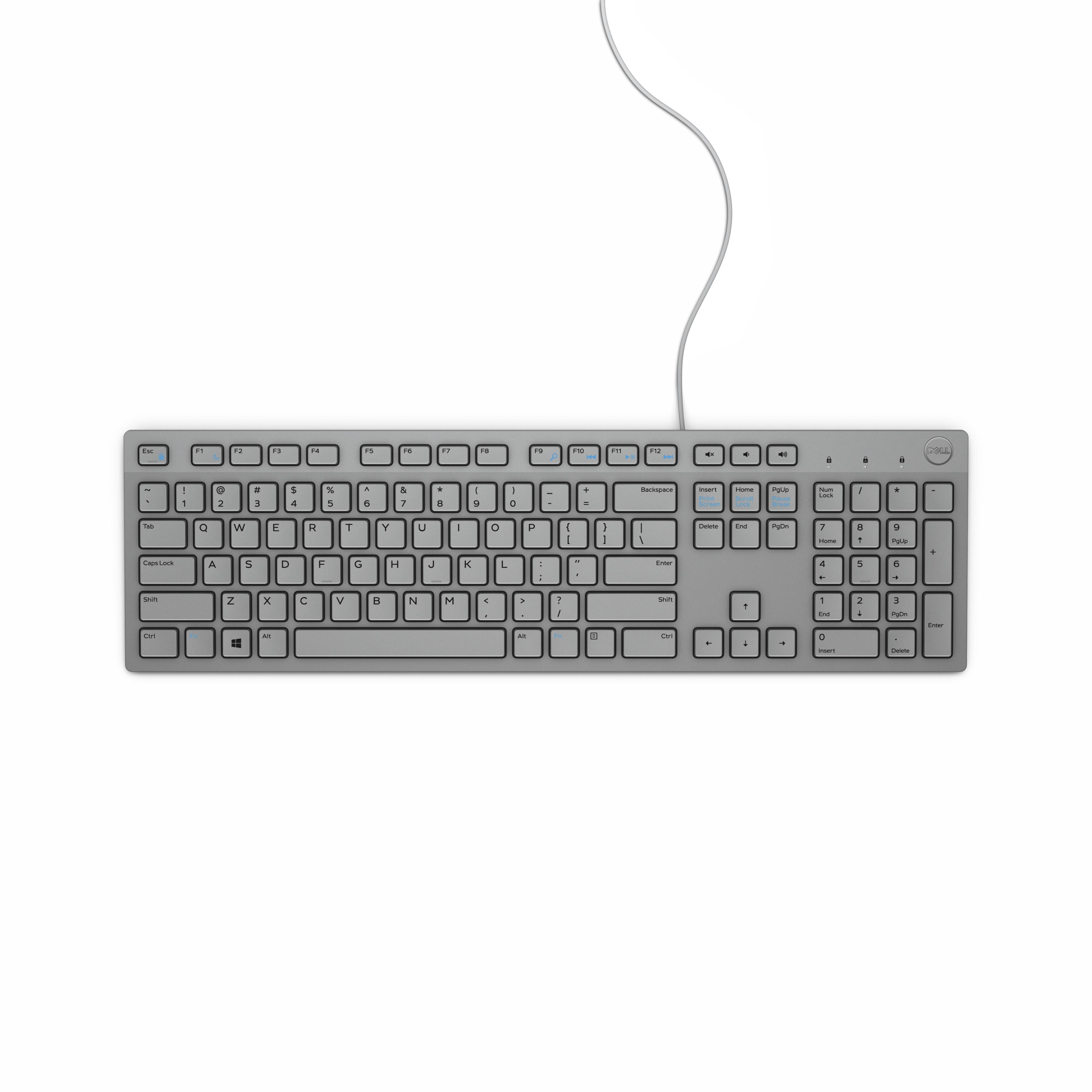 DELL KB216 tastiera USB AZERTY Francese Grigio