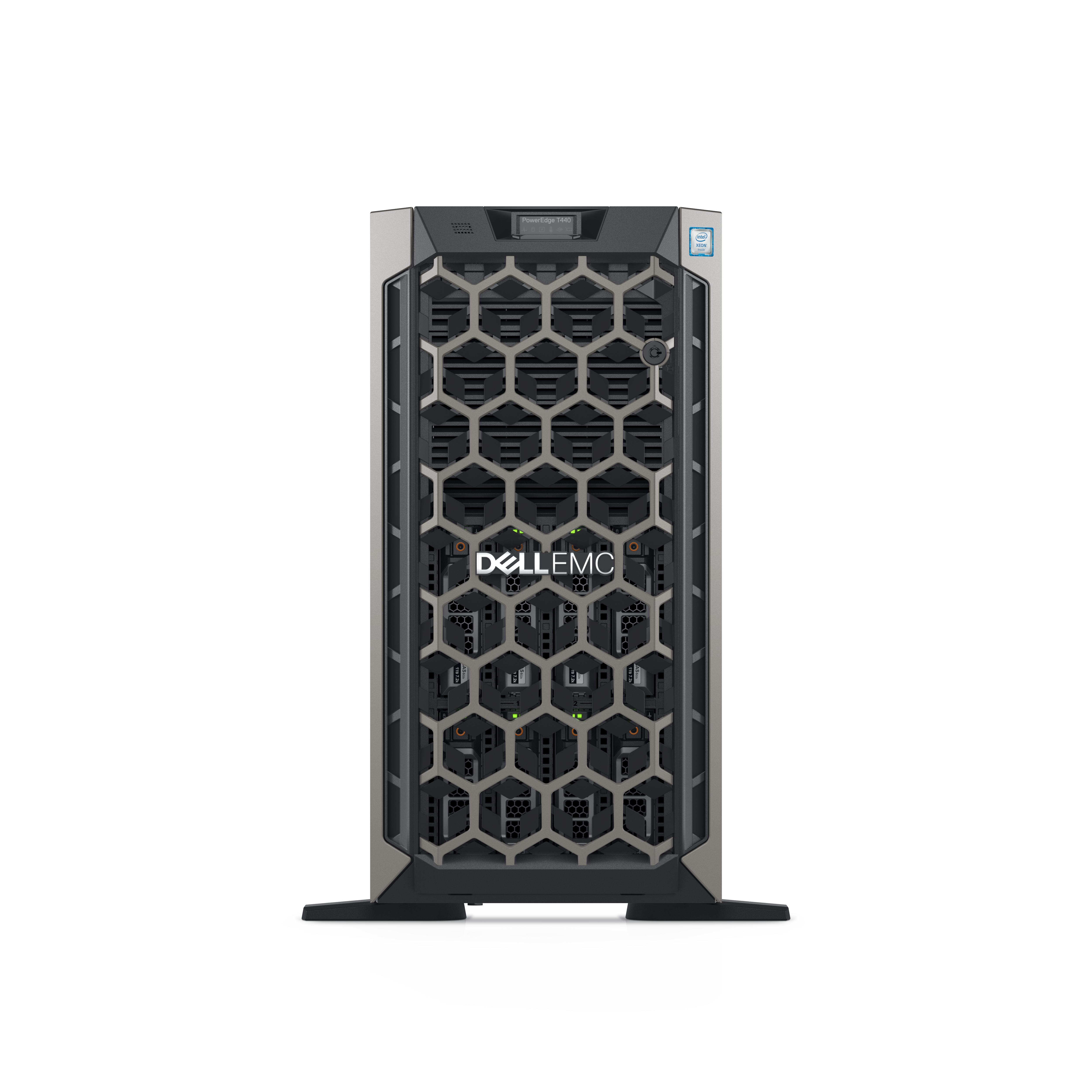 DELL PowerEdge T440 server 480 GB Tower (5U) Intel® Xeon® Silver 4210R 2,4 GHz 16 GB DDR4-SDRAM 495 W