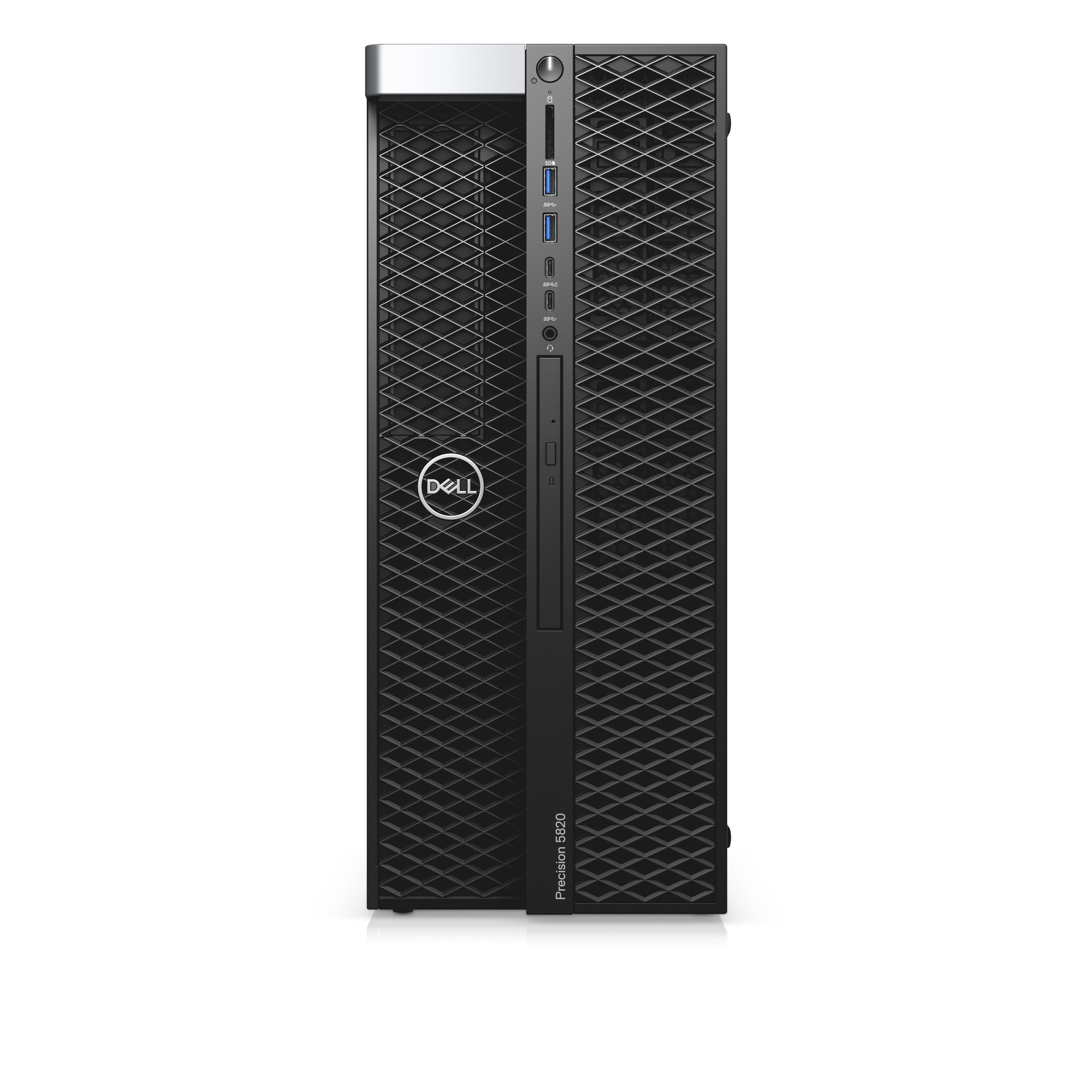 DELL Precision T5820 Intel Xeon W W-2235 32 GB DDR4-SDRAM 512 GB SSD Windows 10 Pro for Workstations Tower Stazione di lavoro N