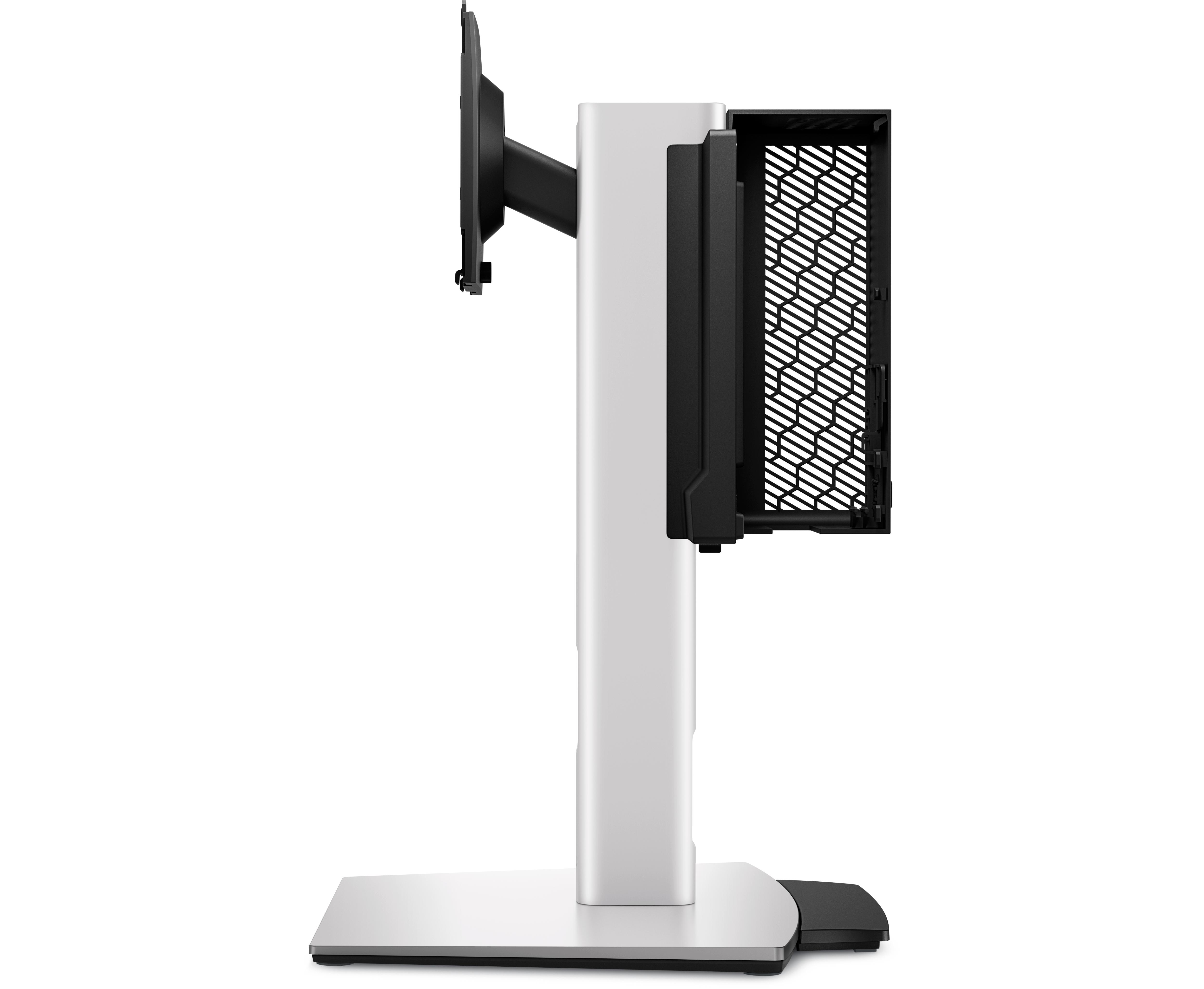 DELL CFS25 supporto da tavolo per Tv a schermo piatto 68,6 cm [27] Scrivania Argento (Dell Compact Form Factor All-in-One Stand