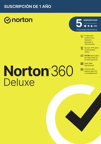 NortonLifeLock 360 Deluxe ESP Licenza base 1 licenza/e 1 anno/i