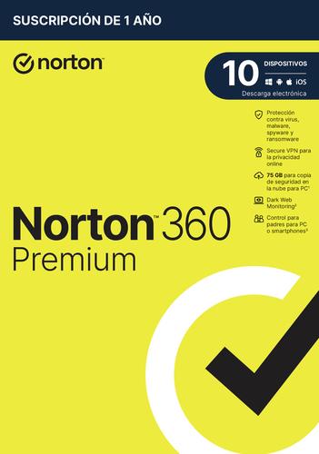 NortonLifeLock 360 Premium ESP Licenza base 1 licenza/e 1 anno/i