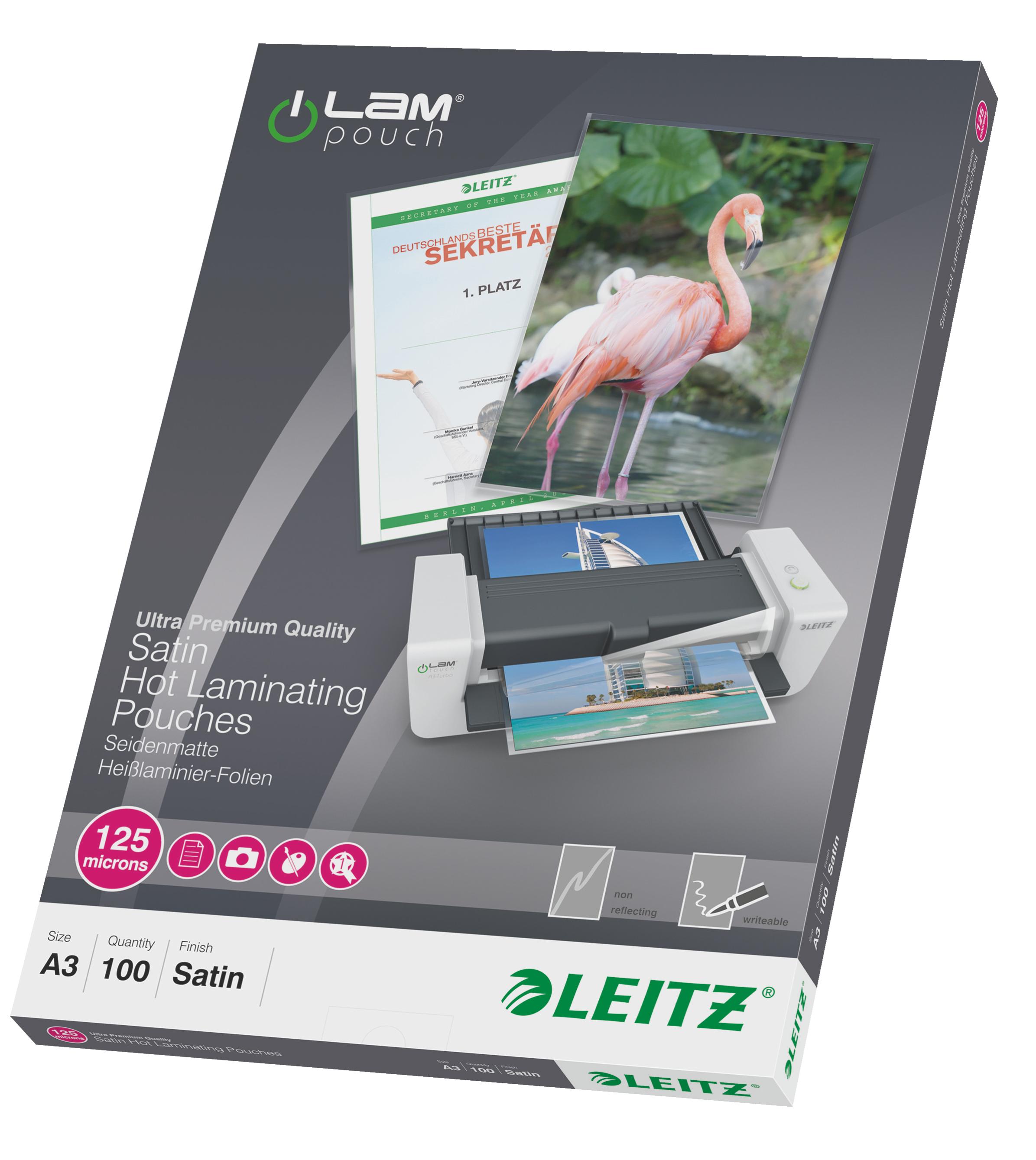 Leitz 16924 pellicola per plastificatrice 100 pz