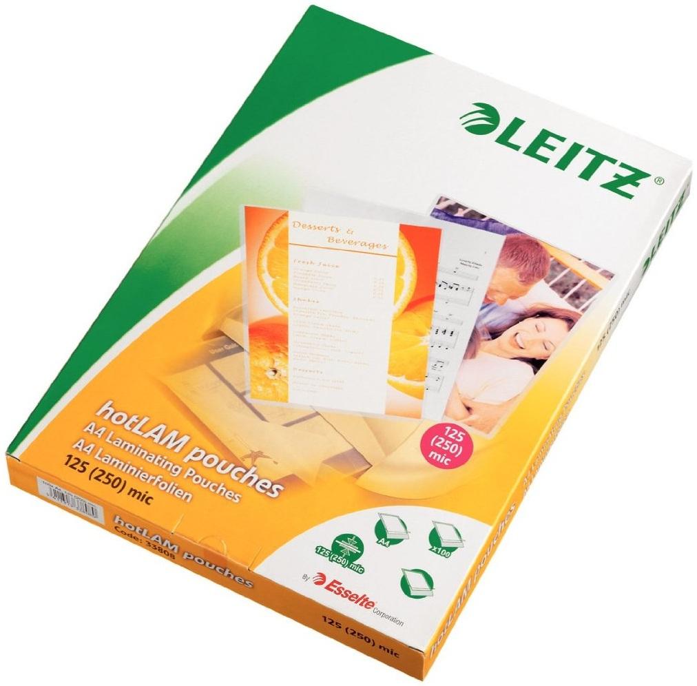 Esselte 33808 pellicola per plastificatrice 100 pz (Leitz - 100 - 216 x 303 mm - laminer)