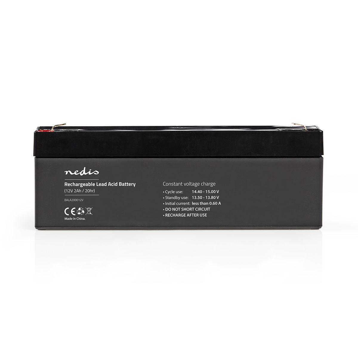 NEDIS BATTERIA AL PIOMBO RICARICABILE 12V/2000MAH 1783466MM BALA200012V