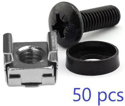 M6 CAGE NUT SET AND MOUNTING