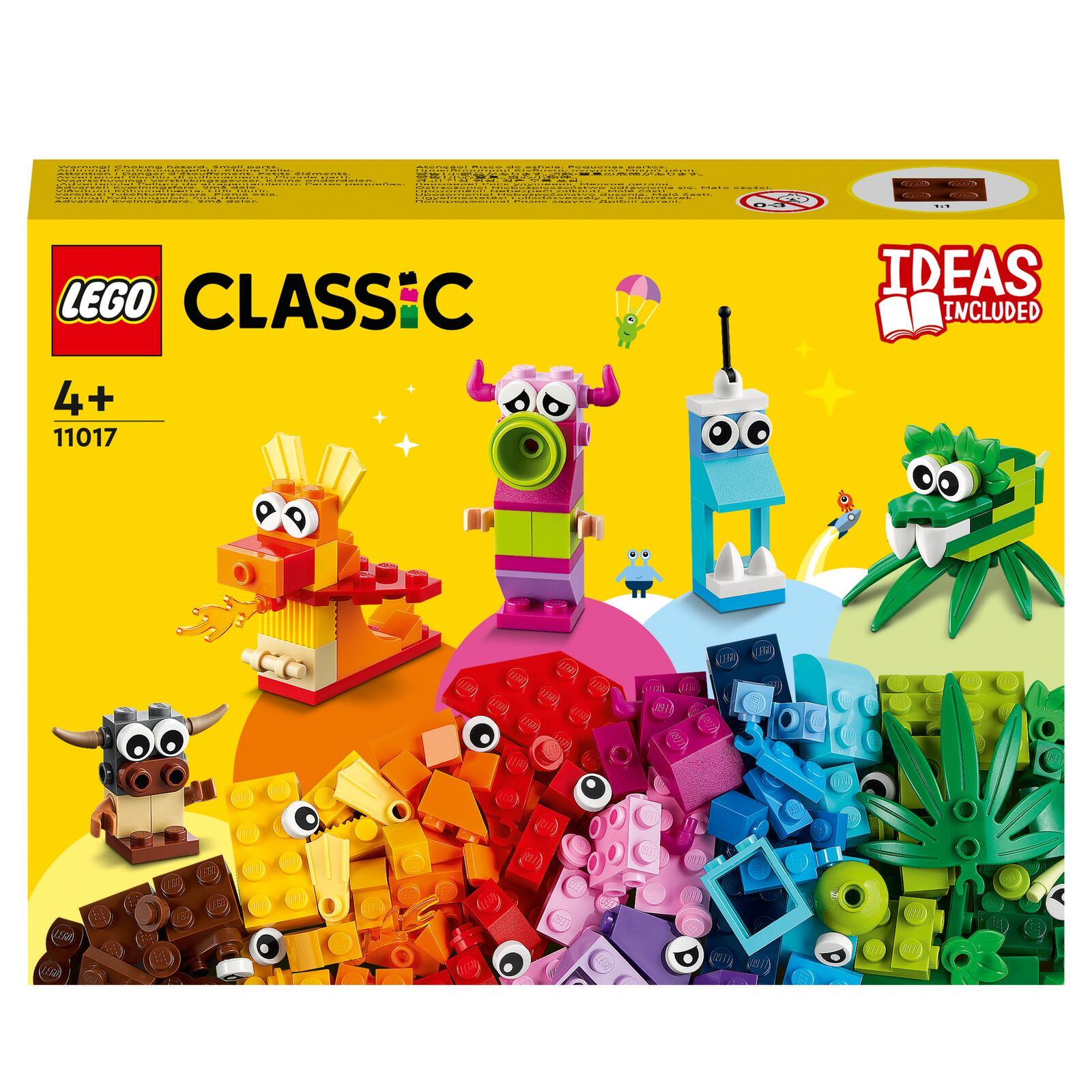 LEGO Classic - Monster creativo 140 parti (11017)