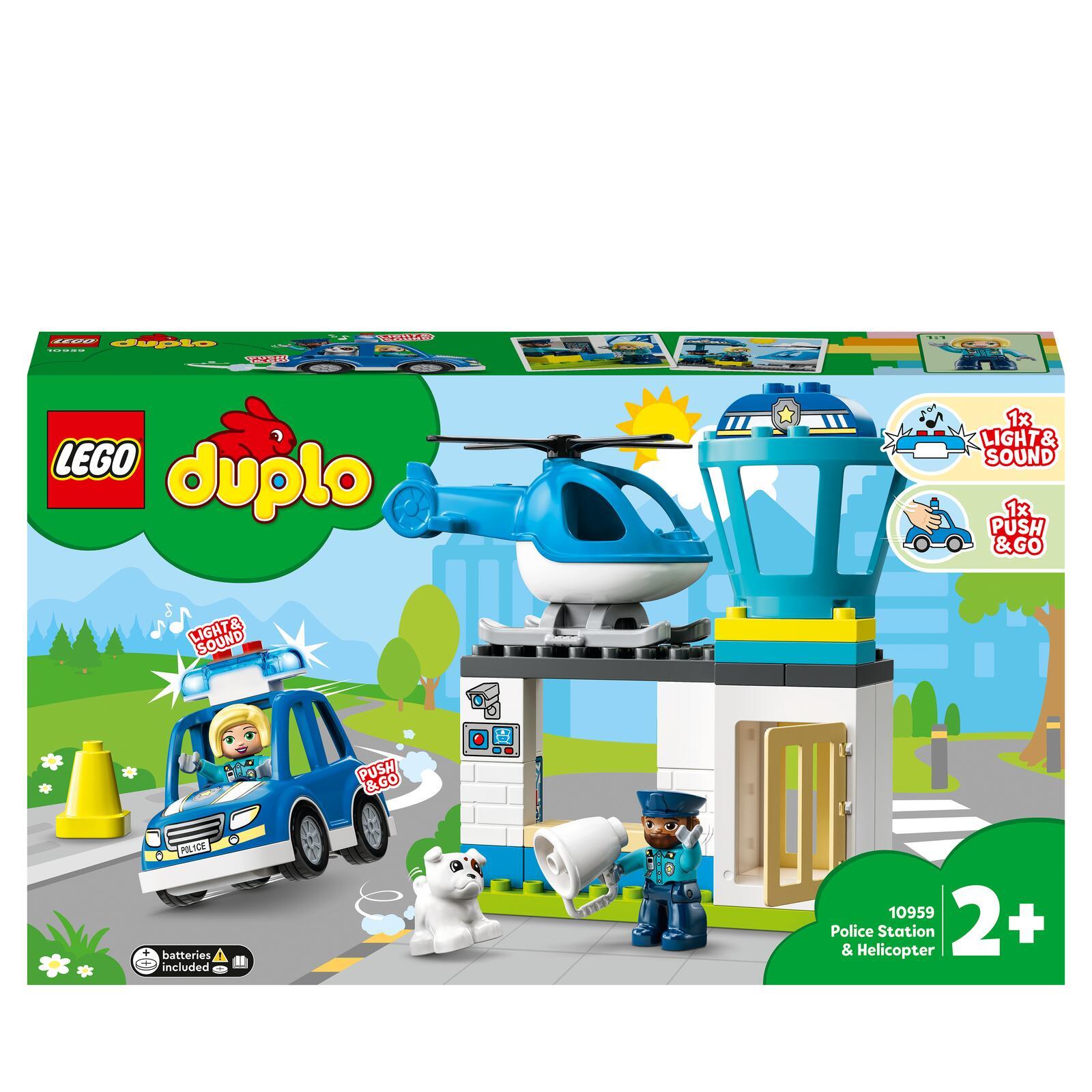 LEGO DUPLO - Stazione di polizia con elicottero (10959)