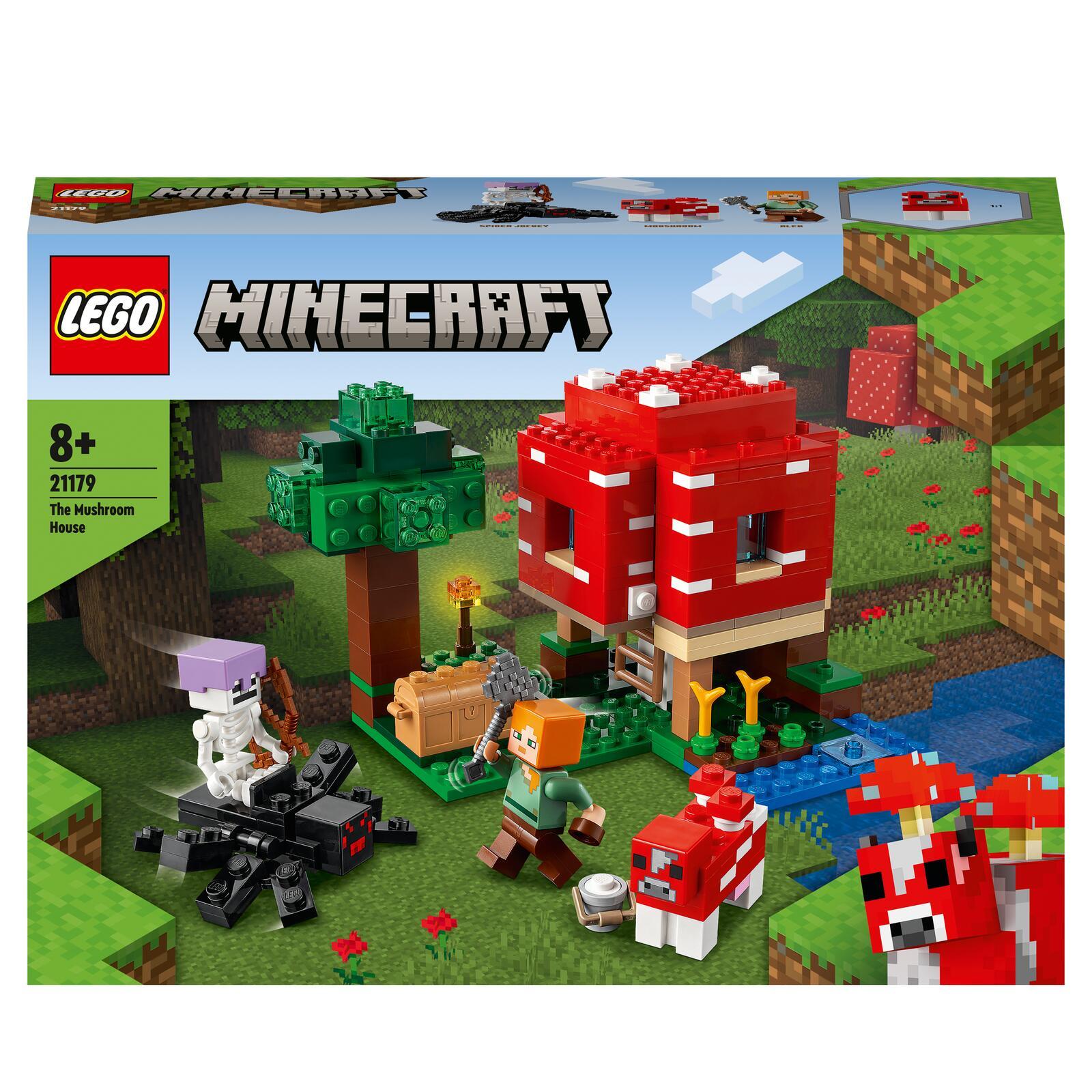 LEGO Minecraft - The Mushroom House (21179)