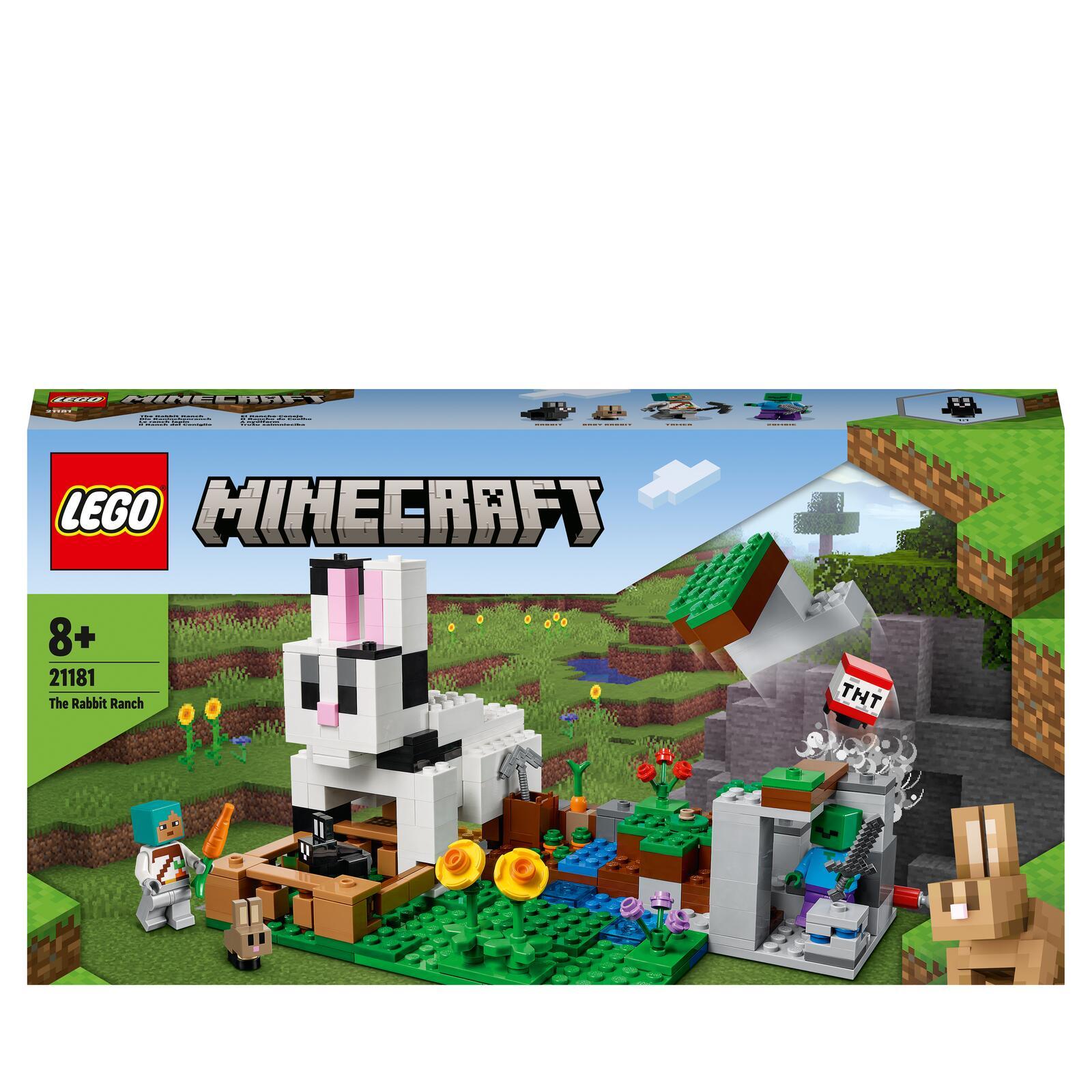 Lego Minecraft - The Rabbit Ranch (21181)